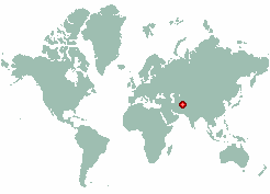 Pogranichnik in world map